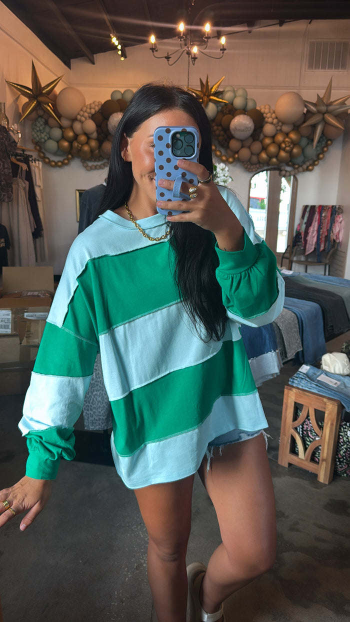 Sky Green Long Sleeve