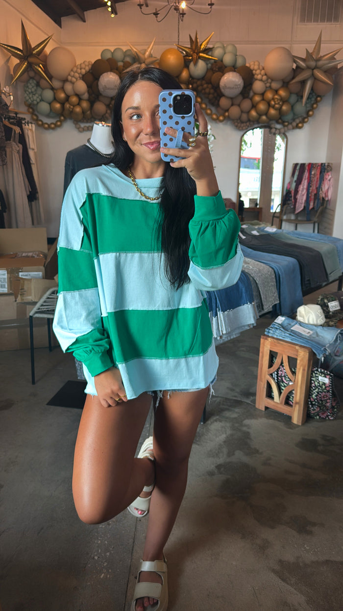 Sky Green Long Sleeve