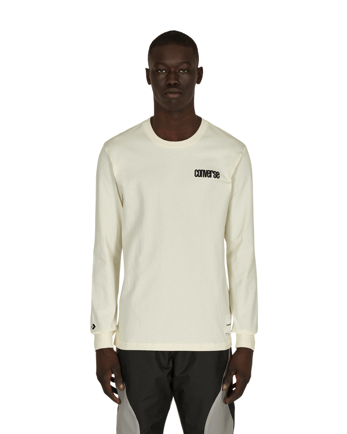 Converse Converse X Slam Jam Fashion Tee Egret T-Shirts Shortsleeve 10022285-A01