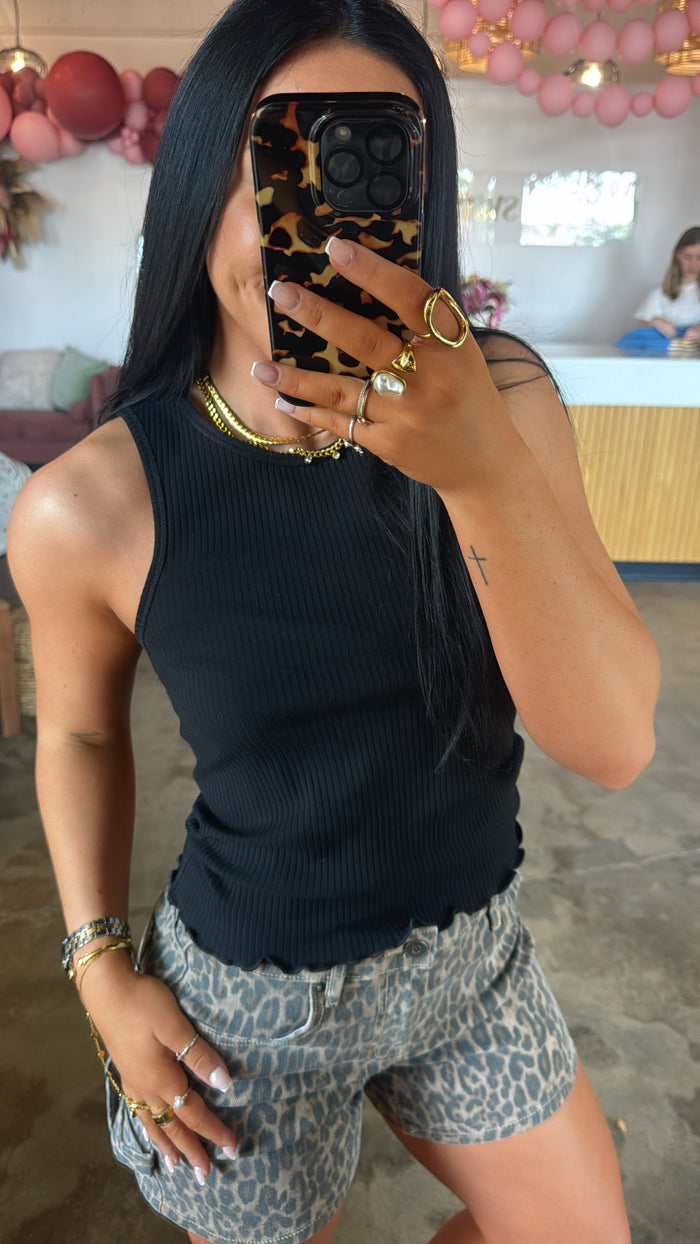 Soft Sway Tank - Black