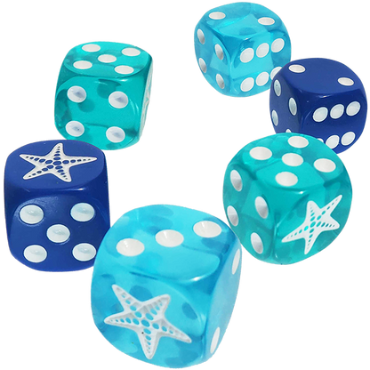 Starfish d6 Dice Set