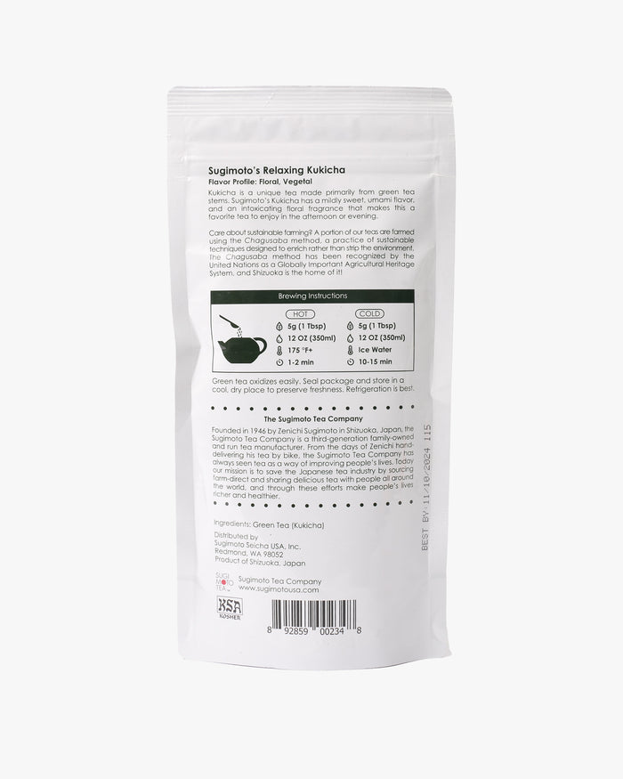 Sugimoto, Loose Leaf, Kukicha