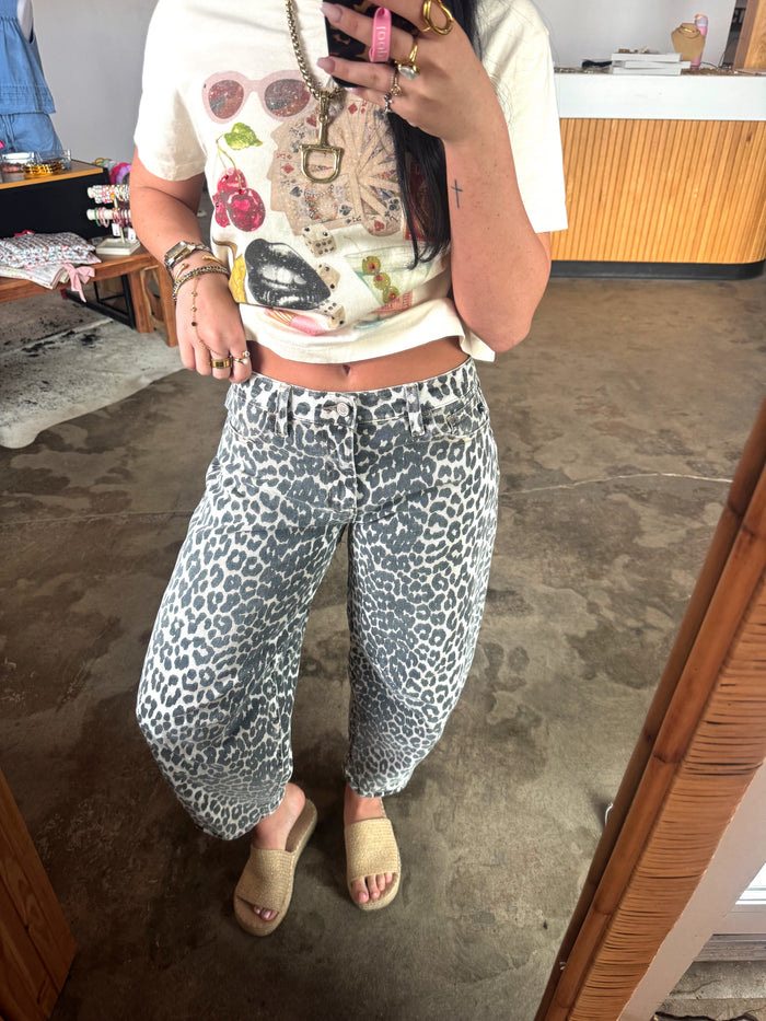 Sway Leopard Jeans
