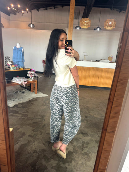 Sway Leopard Jeans