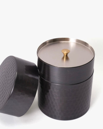Tea Leaf Storage, Asahi, Bronze