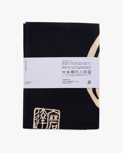 Tenugui, Chusen-Zome, Black Daruma