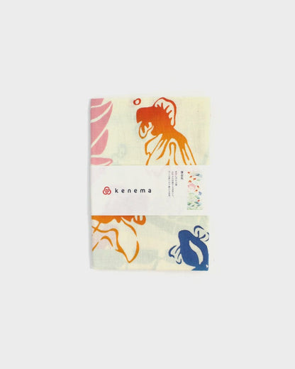 Tenugui, Chusen-Zome, Kingyo & Hasunohana