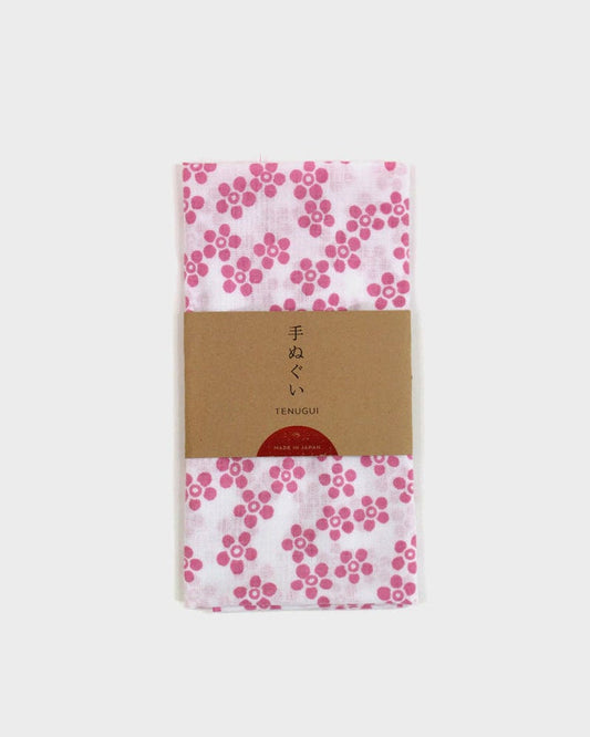 Tenugui, Classic, Komon, Pink Kobana