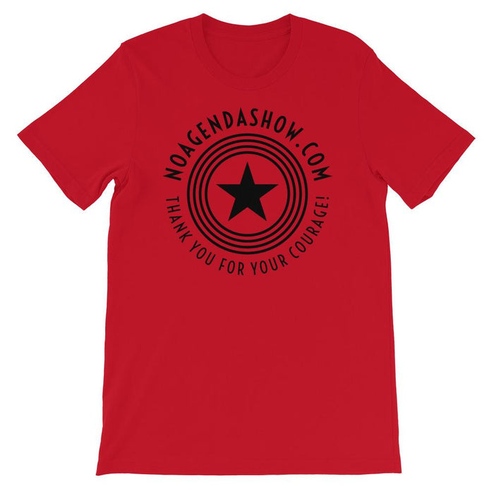 THANK YOU FOR YOUR COURAGE - tee shirt