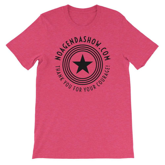 THANK YOU FOR YOUR COURAGE - tee shirt