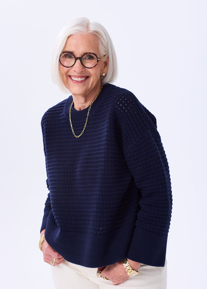The Cotton Crochet Pullover