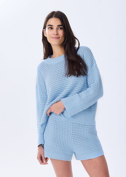 The Cotton Crochet Pullover