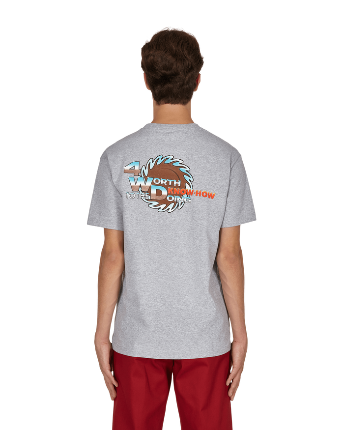 4 Worth Doing The Know-How Heather Gray T-Shirts Shortsleeve 4WDKNOWTEE HEATHER GRAY