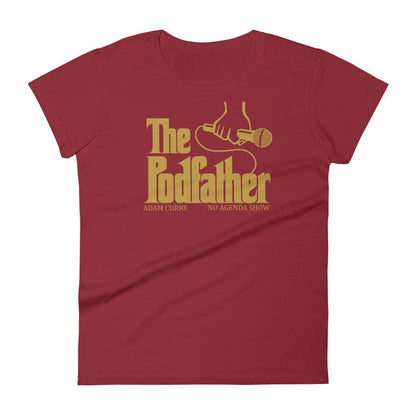 THE PODFATHER ADAM CURRY - womens tee
