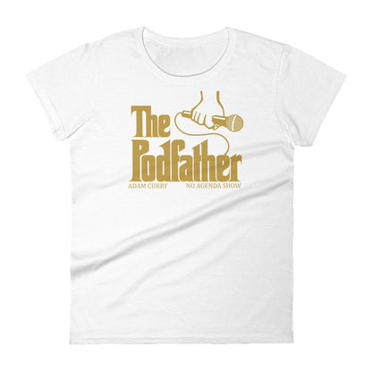 THE PODFATHER ADAM CURRY - womens tee