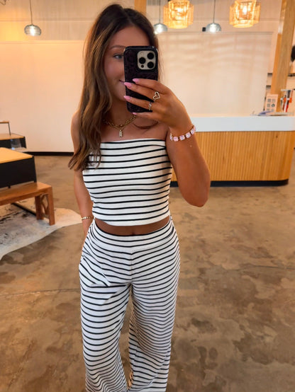 The Sara Striped Set