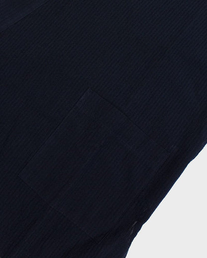 ToK Jinbei Set, Chijimi Weave, Dark Indigo
