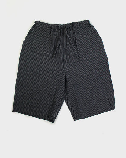 ToK Jinbei Set, Chijimi Weave, Grey Shima