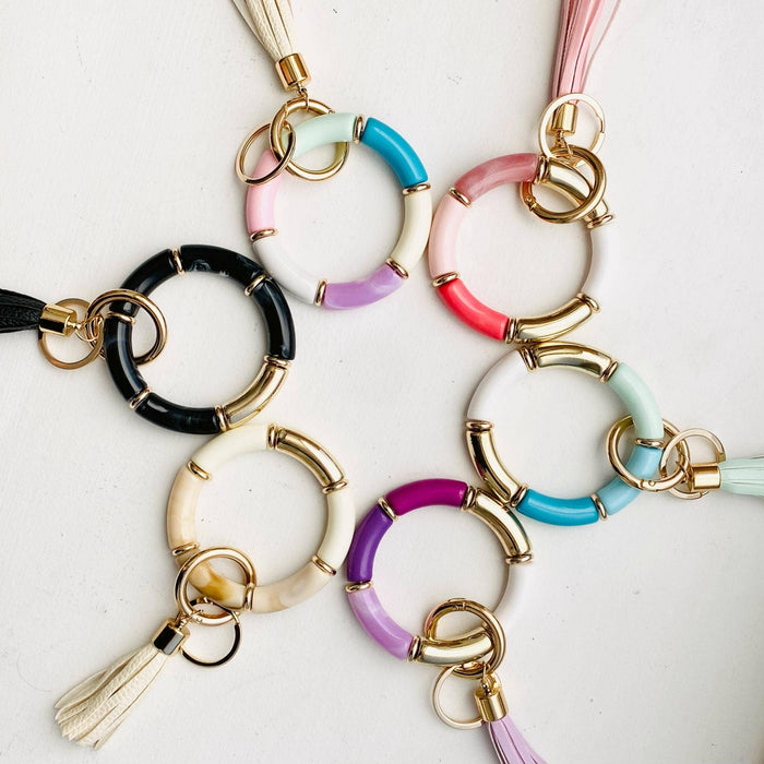 Tube Keychain: Rosy