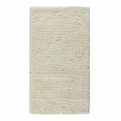Tufted Super Soft White Rug 150x80cm