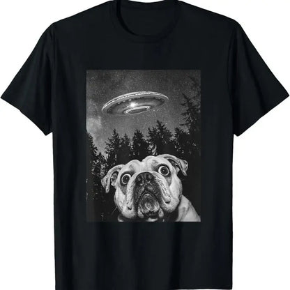 UFO Bulldog T-Shirt