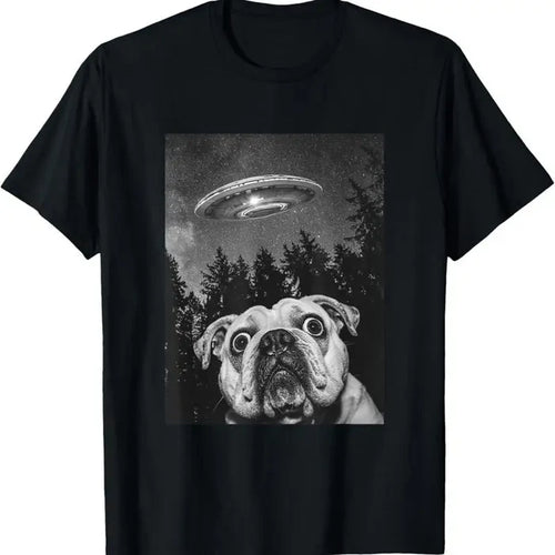 UFO Bulldog T-Shirt