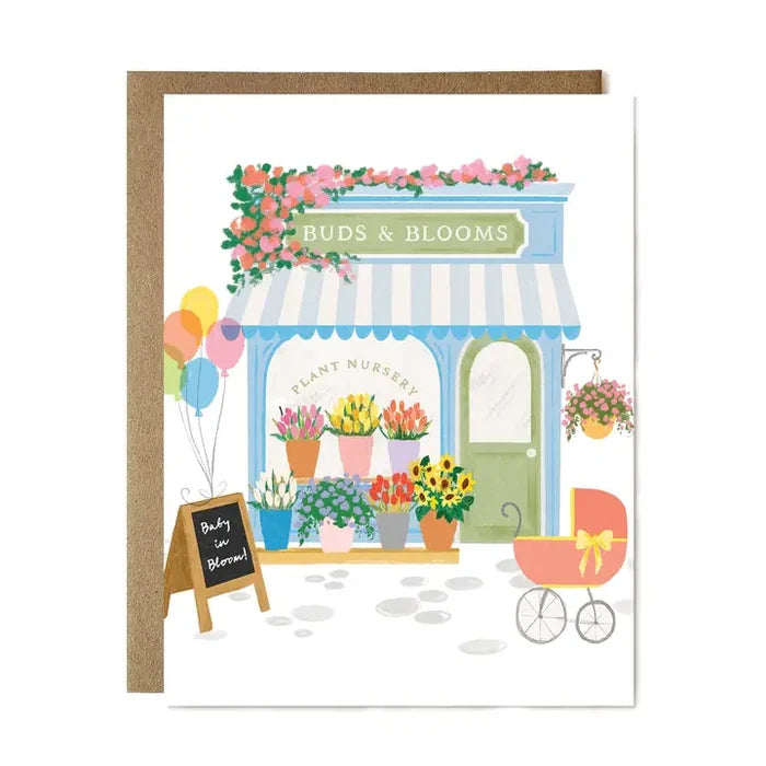 Ula Bloom - Baby in Bloom Card