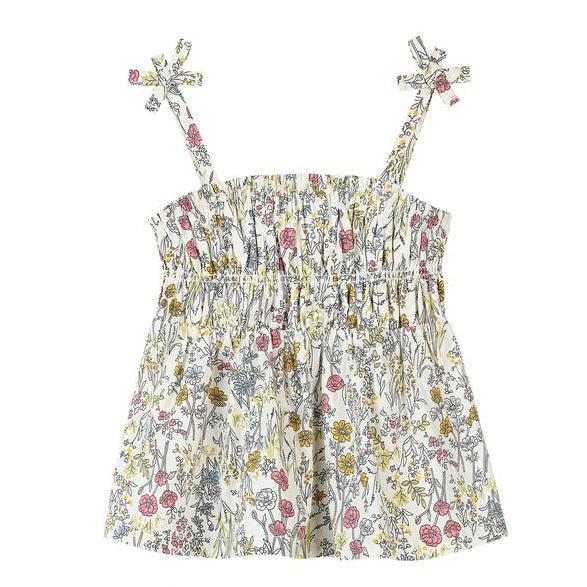 Vignette - Smocked Tank & Bloomer Set - Meadow-Sets-0-3M-Posh Baby