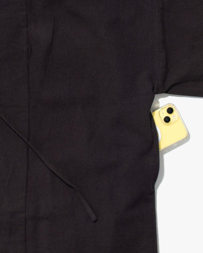 Wa-Modern, Haori, Black Mokume, Men's