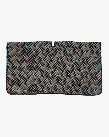 Wa-Modern Poncho, Sankuzushi, Black and White