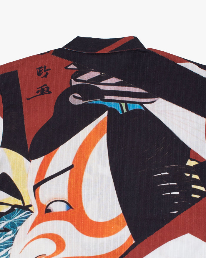 Wa-Modern, Short Sleeve Button Up, Shibaraku