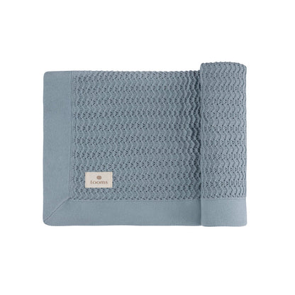 Wave Collection - Knit Pointelle Blanket