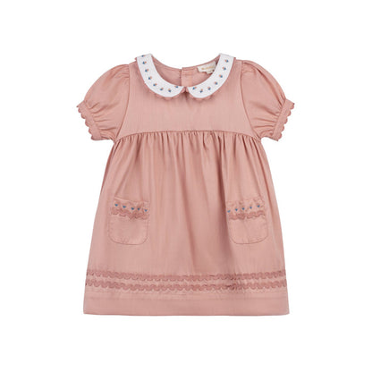 Wave Collection - Tulip Collar SS Dress