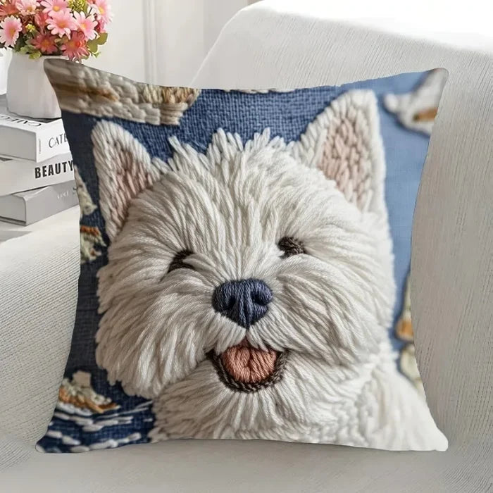 Westie Cushion Cover