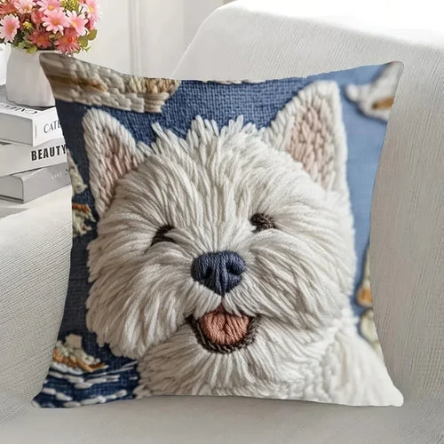 Westie Cushion Cover