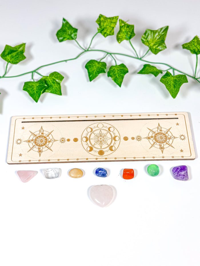 Wooden Tarot Card Stand (S5)