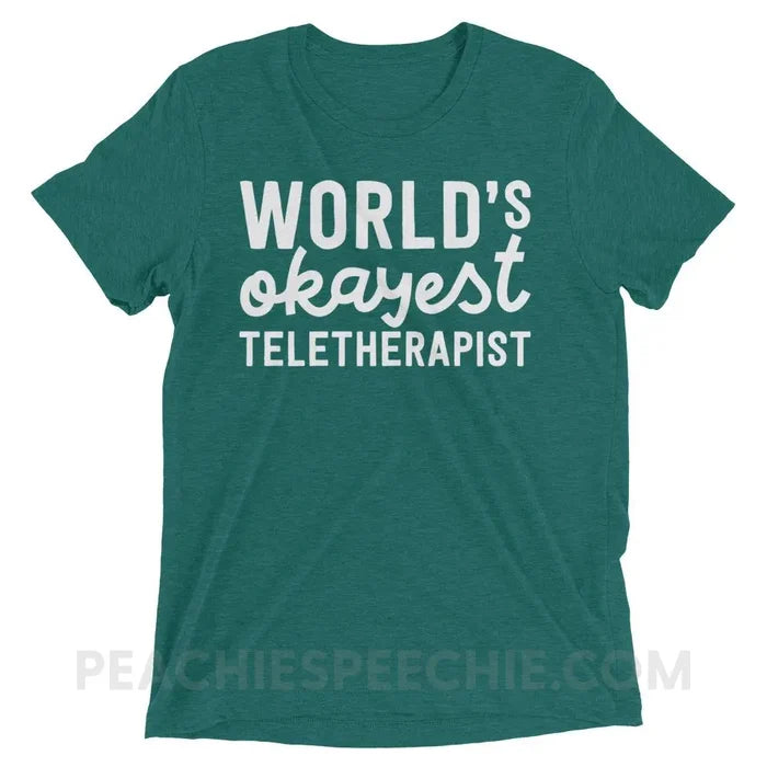 Teal Triblend / XS