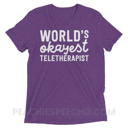 Purple Triblend / XS
