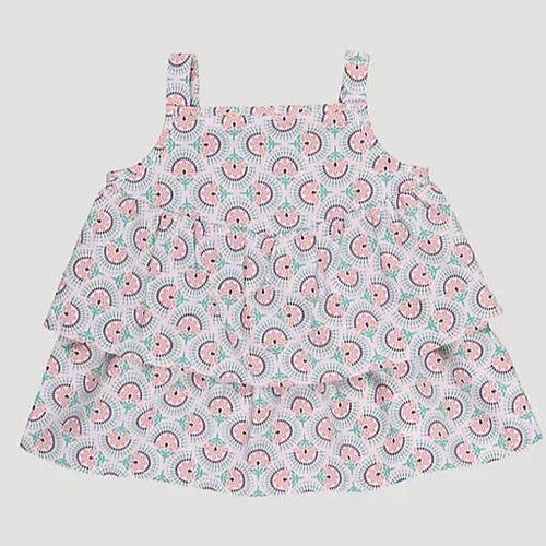 Wrangler Baby & Toddler Watermelon Print Ruffle Tank