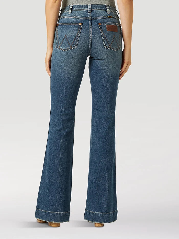Wrangler Retro Women's High Rise Trouser in Shelby