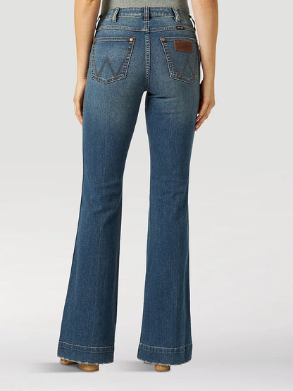Wrangler Retro Women's High Rise Trouser in Shelby