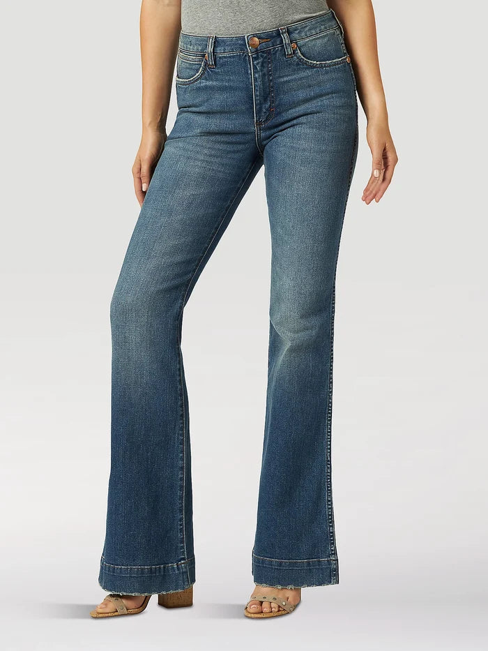 Wrangler Retro Women's High Rise Trouser in Shelby