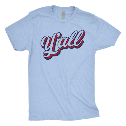 Y’all  Blue T-Shirt