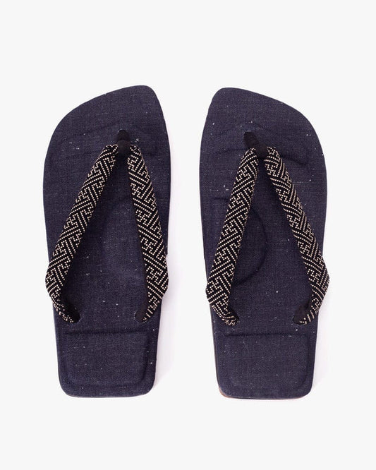 Yamata Kobo, Setta Sandals, Black Sayagata, Inden