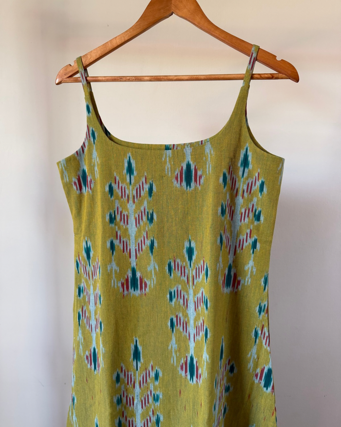 Zadie Dress - raw mango ikkat