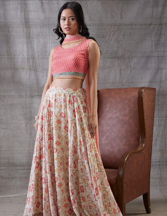 Zahra Lehenga Set