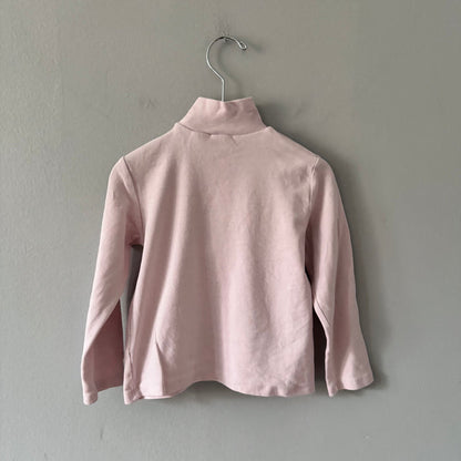 Zara / Light pink turtle neck top / 4Y