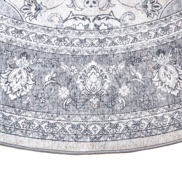 Ziba Round Washable Rug 200cm