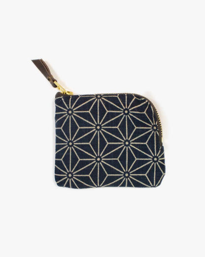 Zipper Wallet, Asanoha